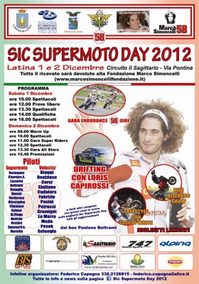 Valentino Rossi dan Max Biaggi akan balapan di SIC supermoto day